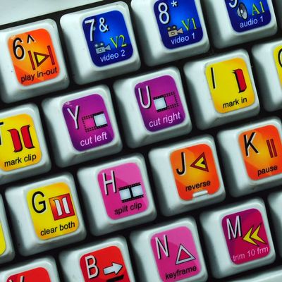 NEW AVID XPRESS KEYBOARD DECALS SHORTCUT