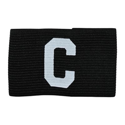 Precision Unisex' s Big C Captains Armband, Black-White, Senior, K-REY-TR40B