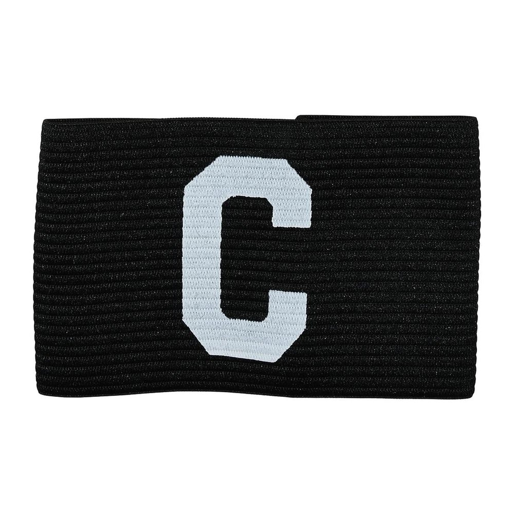 Precision Unisex' s Big C Captains Armband, Black-White, Senior, K-REY-TR40B