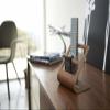 Yamazaki Home Remote Holder - Wooden Home Storage Caddy, Wood, No Assembly Req, Walnut view 2