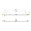 ABUS Bolt for Home and Apartment Doors PR2700, 490903 view 2