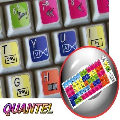 4Keyboard New QUANTEL Stickers for Keyboard