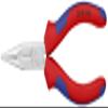 Knipex - Long Nose Pliers with Cutter (2505140) view 1