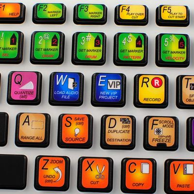 SAMPLITUDE KEYBOARD STICKERS