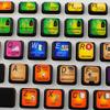 SAMPLITUDE KEYBOARD STICKERS view 1