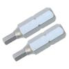 Hex Inch Insert Bit 5/16 x 25mm (2 Bit Pack) view 1