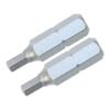 Security Hex Insert Bit 8.0 x 25mm (2 Bit Pack) view 1