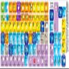 4Keyboard New Steinberg CUBASE/NUENDO Stickers for Keyboard view 4