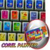 COREL PAINTER KEYBOARD STICKER FOR DESKTOP, LAPTOP AND NOTEBOOK view 1