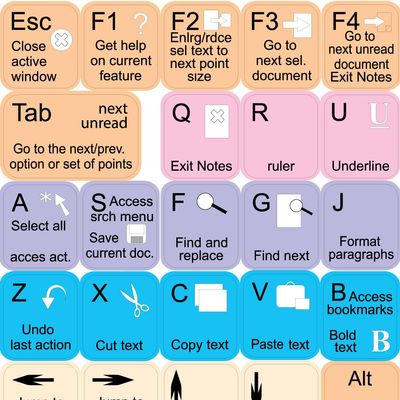 New HCL Notes Sticker for Keyboard