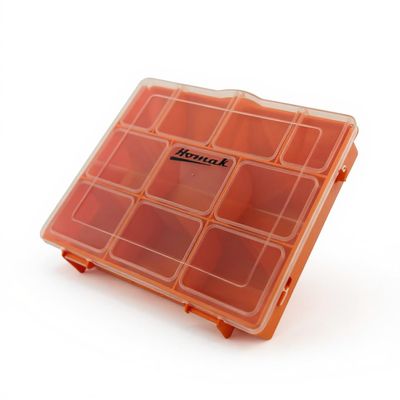 Homak 6-1/4-Inch x 8-Inch Plastic Storage Box, Short, HA01086175