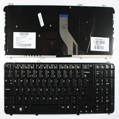 Keyboards4Laptops UK Layout Glossy Black Replacement Laptop Keyboard Compatible with HP Pavilion DV6-1237ET