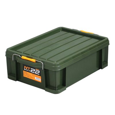  JEJ Astage Storage Box, Made in Japan [NT Box #22], Free Stacking, Width 15.0 x Depth 21.5 x Height 7.1 inches (38 x 54.5 x 18 cm)