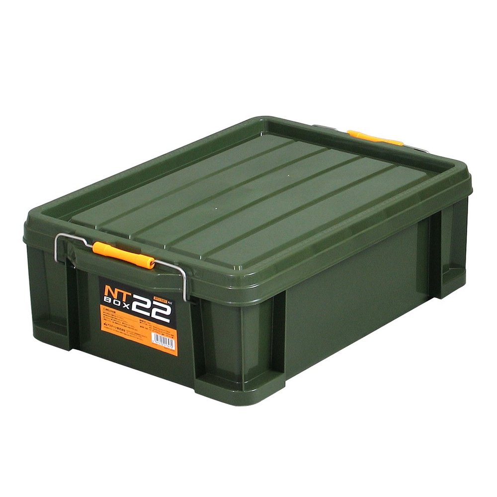  JEJ Astage Storage Box, Made in Japan [NT Box #22], Free Stacking, Width 15.0 x Depth 21.5 x Height 7.1 inches (38 x 54.5 x 18 cm)