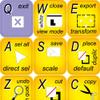 ADOBE INDESIGN KEYBOARD LABELS LAYOUT SHORTCUT for DESKTOP, LAPTOP and NOTEBOOK view 1