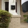 Gibraltar Mailboxes Classic Small Capacity Galvanized Steel Black, Wall-Mount Mailbox, BW110000 view 4