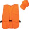 Allen Company Blaze Orange Hat & Vest Safety Bundle view 1
