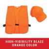 Allen Company Blaze Orange Hat & Vest Safety Bundle view 3