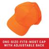 Allen Company Blaze Orange Hat & Vest Safety Bundle view 4