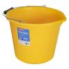 Faithfull FAI3GBUCKYEL 14 Litre (3 Gallon) Yellow Builders Bucket view 1