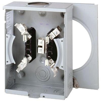 Eaton Corporation UHTRS101BE Single Residential Meter Socket, 600V, 100-Amp