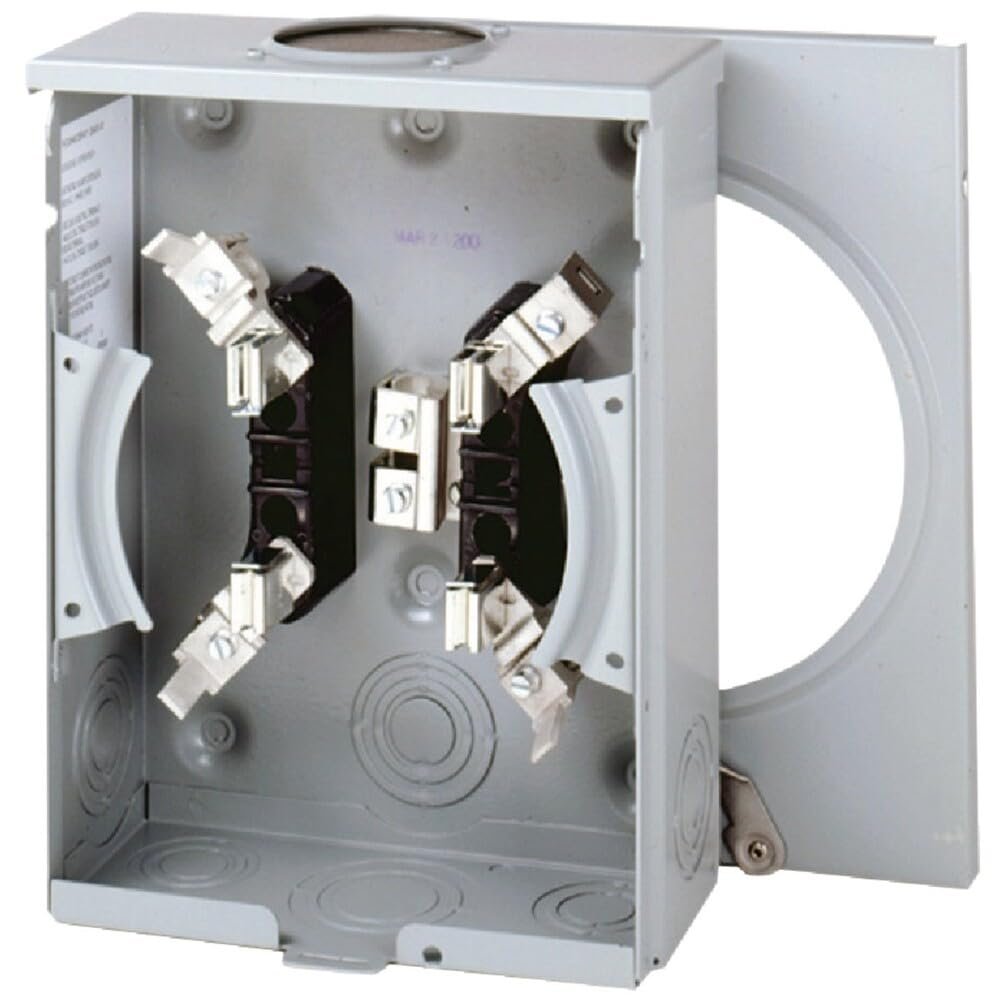 Eaton Corporation UHTRS101BE Single Residential Meter Socket, 600V, 100-Amp