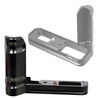 Fotasy X-T3 Hand Grip, Arca Swiss Type Quick Release QR Metal Holder Hand Grip, Aviation Grade Aluminum, Compatible with Fuji XT3 XT2