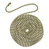 Westinghouse 7710900 12' Beaded Chain with Connector and Antique Brass Finish view 1