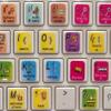 4Keyboard New Motion Keyboard Stickers for Desktop, Laptop and Notebook Compatible with Apple view 3