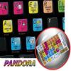 4Keyboard NEW CREO Pandora Keyboard Sticker for Laptop, Desktop and Notebook view 1