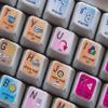 4Keyboard New ARCSOFT TOTALMEDIA Keyboard Labels Layout for Desktop, Laptop and Notebook view 2
