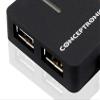 Conceptronic 4 Port USB 2.0 Mini Design Hub view 2