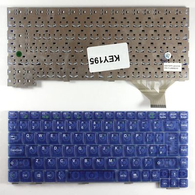 Power4Laptops UK Layout Blue Replacement Laptop Keyboard Compatible with TsingHua Tongfang Unisplendour A6500