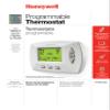 Honeywell Home RTH6450D1009 5-1-1-Day Programmable Thermostat, White, 1-Pack view 4