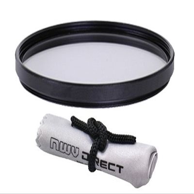 High Grade Multi-Coated Multi-Threaded UV (Skylight 1A) Filter (95mm) + Nwv Direct Microfiber Cleaning Cloth. (Alternative For Hoya Part# B95SKY)
