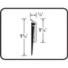 MD Building Door Sweep, Commercial Screw-On, Bronze, 48in view 3