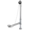 Kingston Brass CC2091 Brass Claw Foot Bath Drain, 27-Inch,Polished Chrome view 1