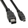 6-ft Firewire 6/4 IEEE-1394 view 1