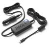 USB-C CAR Charger for Dell Latitude 5420 3520 5520 5510 7320 7520 7410 7420 9520 9510 Chromebook 3100 XPS 9370 9570 Pro 14 16 Plus Laptop DC Adapter 90W 65W 45W - UL Safety Long Power Cord Fast Charge view 4
