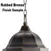 Kichler 4927RZ Accessory Outdoor Brass Chain 36-Inch, Rubbed Bronze view 2