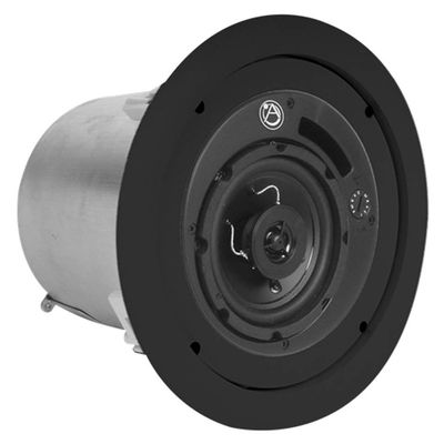 Atlas Sound 4" Enclosed Ceiling Speakers Black