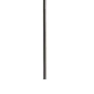 Kichler 2999MCH Accessory Stem 0.5 x 12-Inch, Midnight Chrome