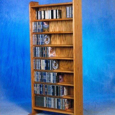 CD Cabinet - 448 Capacity (Natural) (54"H x 24"W x 7-1/4"D)