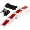 Brady PTLEP-173-593-RD 1" Height, 2" Width, B-593 Adhesive-Taped Polyester, Red Color Raised Panel Labels For TLS Printers (Pack Of 100) view 1
