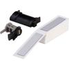 Brady PTLEP-174-593-SL 1" Height, 4" Width, B-593 Adhesive-Taped Polyester, Silver Color Raised Panel Labels For TLS Printers (Pack Of 50) view 1