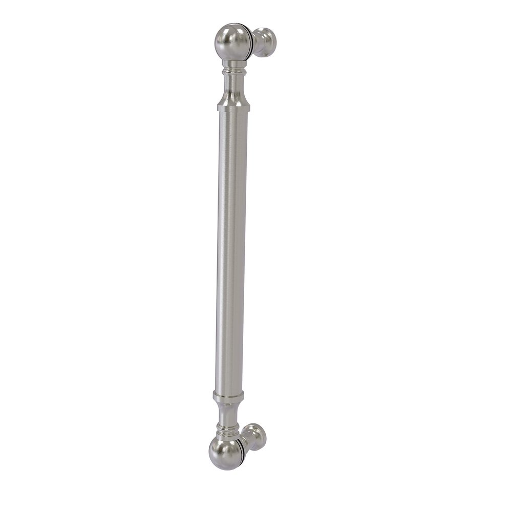 Allied Brass P-3/8-SN 8 Inch Beaded Door Pull, Satin Nickel