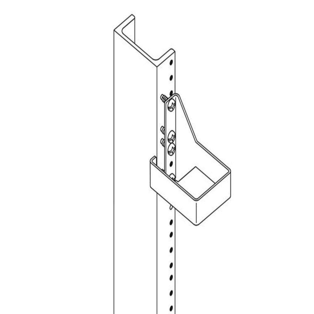 Chatsworth - 13079-001 - Chatsworth 13079-001 Vertical Wire Management Loop - Cable Manager - Black - 3.94 Length - 1