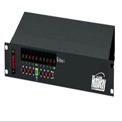 Altronix HubWay82D 8 Channel Passive UTP Transceiver Hub with Integral Camera Power, Video/Data up to 750 ft., 5 amp total current, individually selec