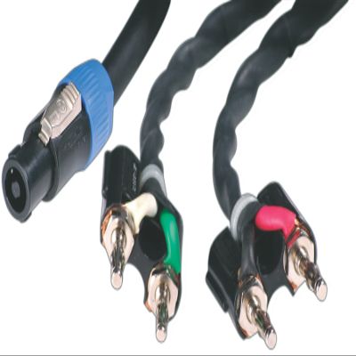 Pro Co S114BN-50 Banana(X2)-Speakon Speaker Cable - 50 Feet