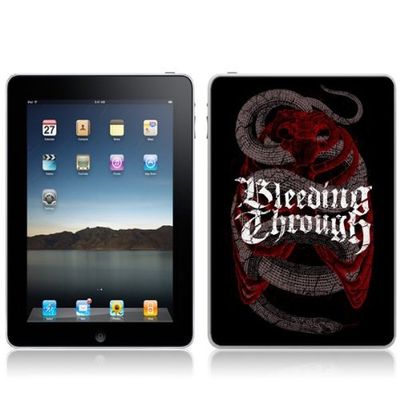 MusicSkins: Bleeding Through - Snake Cage for Apple iPad